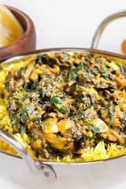 saag bahji spinach curry