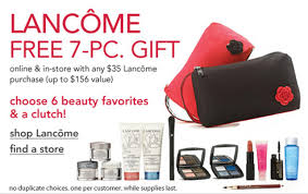 macy s lancome free 7 piece gift with