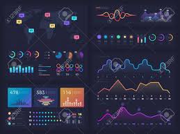 Workflow Charts And Diagrams Infographic Useful Vector Elements