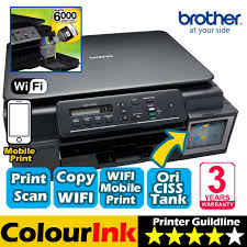 Brother Dcp T500w Original Ink Tank 3 In 1 Printer Wifi
