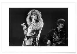 1 601 825 · обсуждают: Robert Plant Vintage Fotografie Poster Juniqe