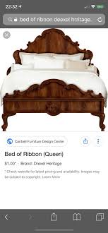 Drexel Heritage Bed Of Ribbon King