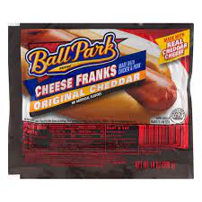 cheese franks original cheddar