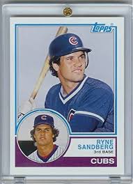 Because, even though fleer managed to finally break the topps monopoly and pulled donruss into the market with them, the onslaught of new cards did little to excite the senses or capture the poetry of the game. Amazon Com 2006 Topps Ryne Sandberg Rookie Of The Week Baseball Card Collectibles Fine Art