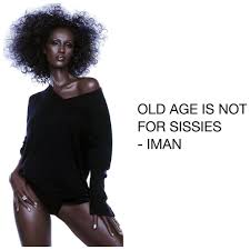 how to look like iman at 60