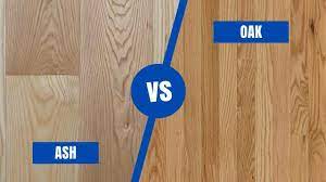 ash vs oak hardwood flooring which