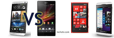 Htc One Vs Sony Xperia Z Vs Nokia Lumia 920 Vs Blackberry Z10