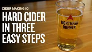 how to make hard cider in three easy
