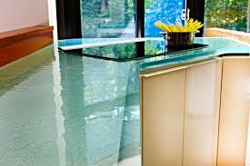 Glass Countertop Can Have Cooktop