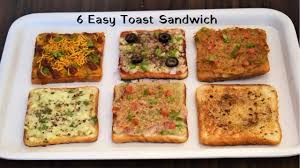 quick easy toast sandwich for lunch