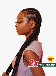 Perfect for those with an active lifestyle, ruwa® braid is light weight and soft to touch. 2x X Pression Pre Stretched Braid 48 Sensationnel
