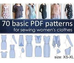 Pin once a day new content only. 15 Basic Pdf Sewing Patterns For Women Pdf Patterns For Etsy In 2021 Sewing Clothes Women Dress Sewing Patterns Free Simple Design Clothes