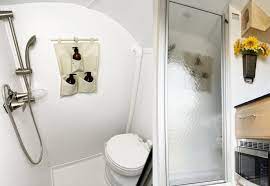 the smallest rvs with shower and toilet
