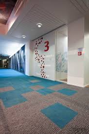 view of contemporary carpet tiles w
