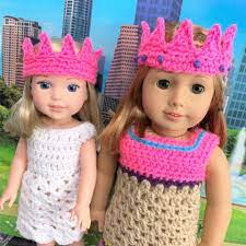 Every item on this page was chosen by a woman's day editor. Adoring Doll Clothes Princess Doll Crown Pattern 18 Inch Dolls 14 Inch Crochet Doll Clothes Patterns Crochet Doll Clothes Doll Clothes Patterns
