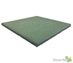 25mm green rubber playground mats