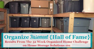 Organize The Basement Organizing Hall