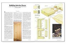 building interior doors fine homebuilding