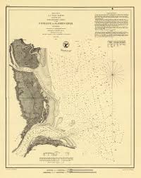 Florida Memory Entrance To St Johns River Nautical Chart