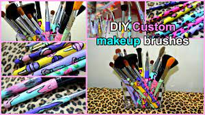d i y custom makeup brushes you