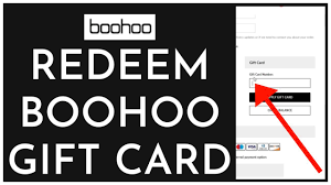 how to redeem boohoo gift card