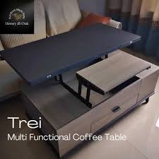 trei multi function coffee table