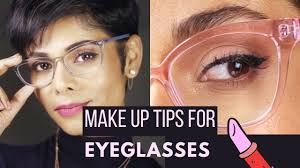 how to do make up if you wear gles