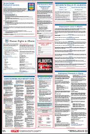 Buy hse health and safety poster at safetec direct, all employers are required by law to display the hse health & safety law poster, get yours today! Alberta Canada Labour Law Posters 2020