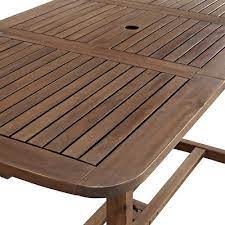 Solid Wood Outdoor Patio Dining Set