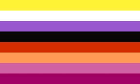 So who created the nonbinary pride flag and why? Nonbinary Lesbian Flag Lesbian Flag Pride Flags Ombre Wallpaper Iphone
