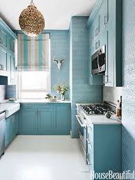 When there is so much natural light coming into a home a deep color will tone things down. Blue Kitchen Decor Ideas Home Architec Ideas