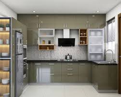 kitchen design with open and closed