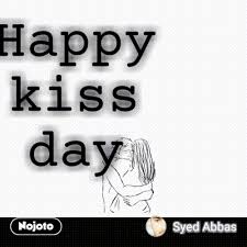 happy kiss day gif