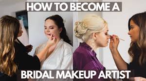 how to become a bridal makeup artist
