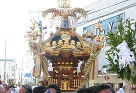 匝瑳市八重垣神社祇園祭 囃子と神輿の祭り