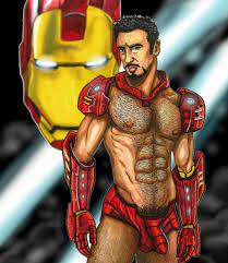 Erotic Avengers Iron Man Gay Nude 11 X 17 Art Print Marvel Fan Art | eBay