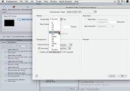 compressor 4 change frame rates video