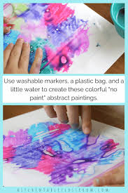 Abstract Watercolor Painting Easy