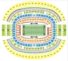 dallas cowboys stadium seating chart