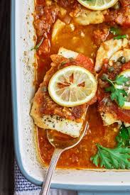 terranean baked fish recipe with