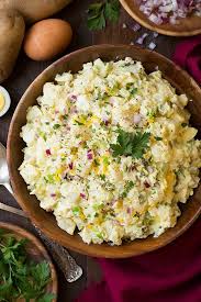 The creaminess in the salad is from homemade sour cream that is made from yogurt and flavored with herbs to add to the punch. The Best Potato Salad Recipe Classic Version Cooking Classy