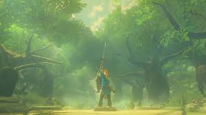 Image result for botw master sword pull out