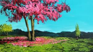 Acrylic Landscape Painting For