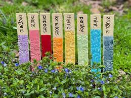 Vegetable Garden Markers Custom Plant