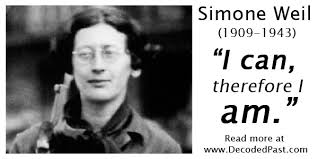 Simone Weil: Love is the Intermediary Between Us and the Divine via Relatably.com