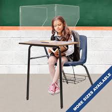 It is a very eccentric piece. Clear School Student Desk Shield Barrier Sneeze Guard Shoppopdisplays