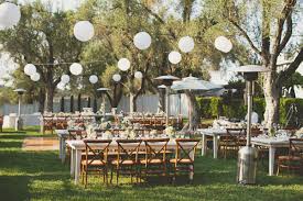 outdoor reception seating