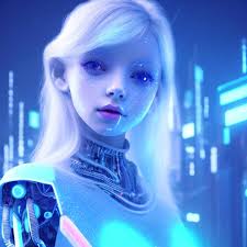 young cute robotic pleiadian nor