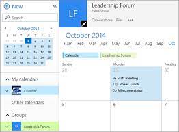 schedule a meeting on a group calendar