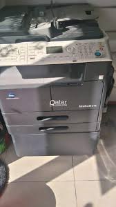 Kopiowanie dwustronne oszczędność papieru i pieniędzy. Konica Minolta Bizhub 215 Printer For Sale Qatar Living